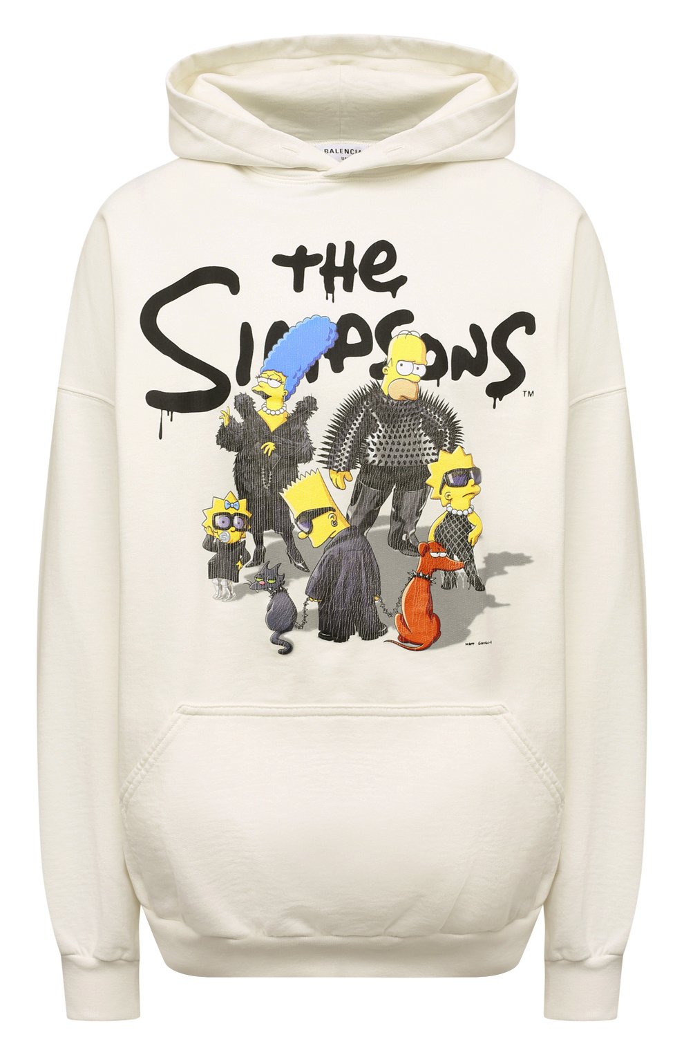 Хлопковое худи balenciaga x the simpsons BALENCIAGA, арт. 675003/TLVG8, фото 1