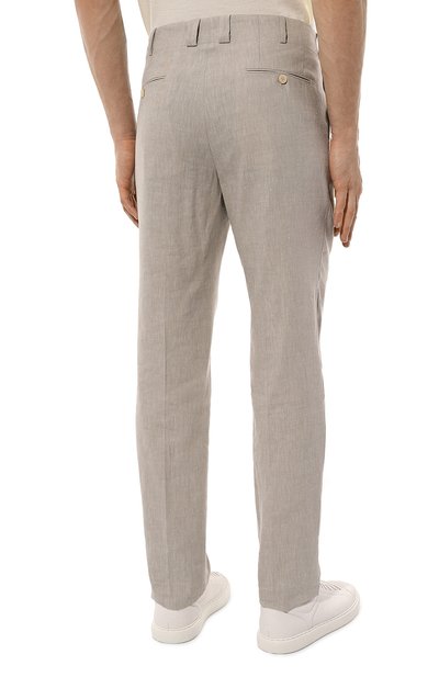 Брюки изо льна и шерсти STEFANO RICCI, арт. M1T24SR015/WL003L, фото 4