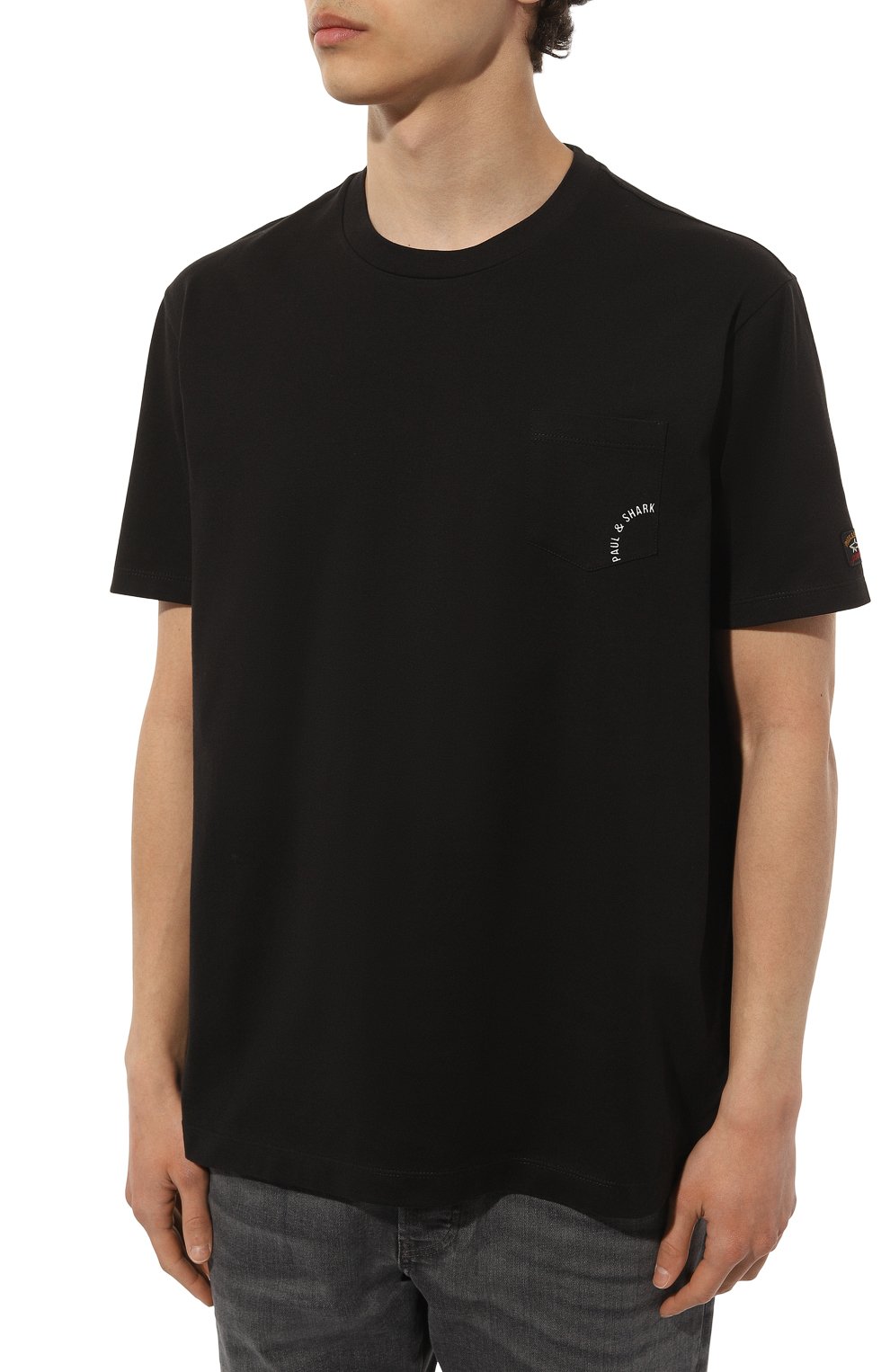 Хлопковая футболка PAUL&SHARK, арт. 23411089, фото 3