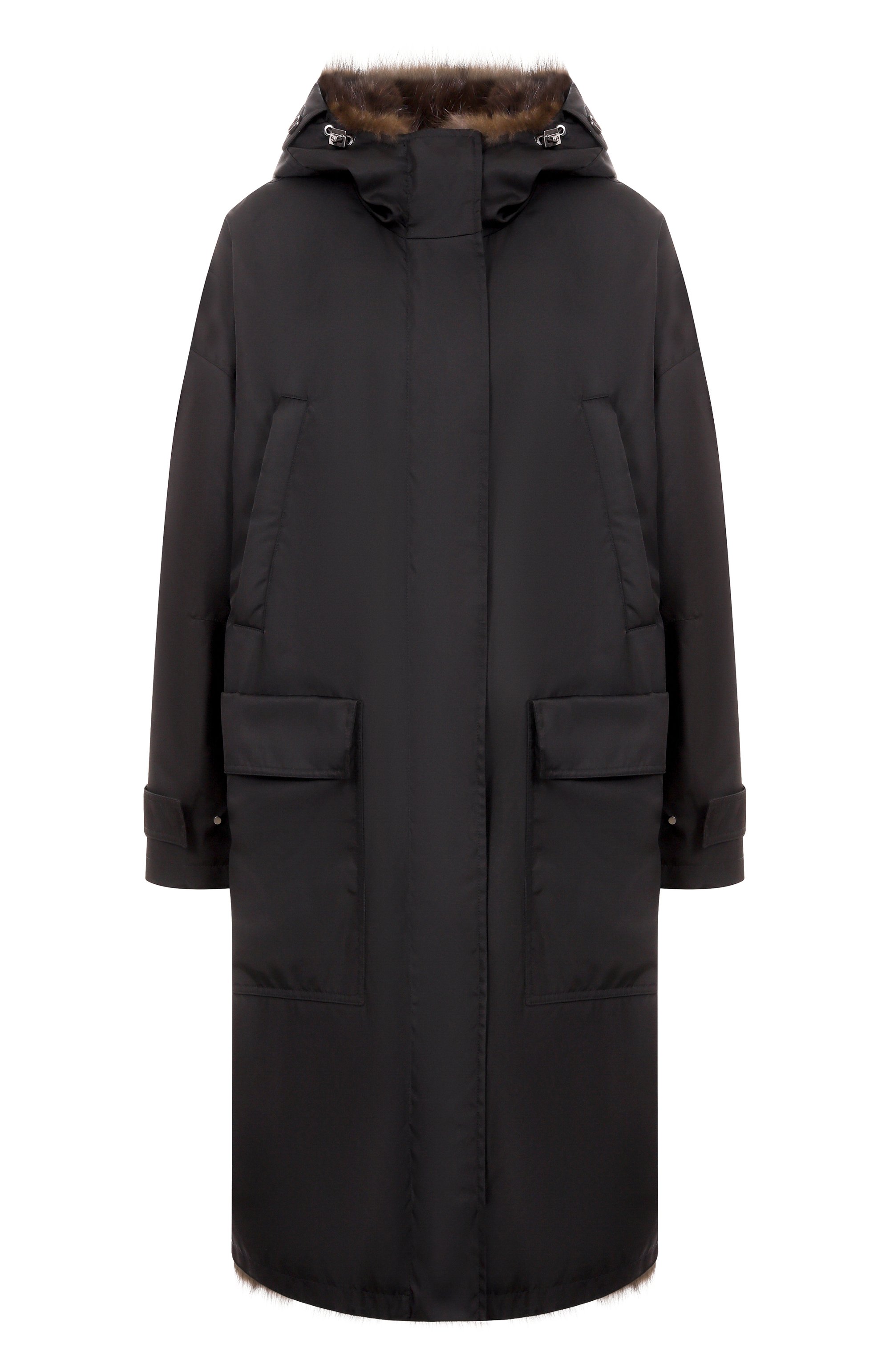 Парка с подкладкой из соболя MVST, арт. FTBPL-Y462SB/GR1651, фото 1