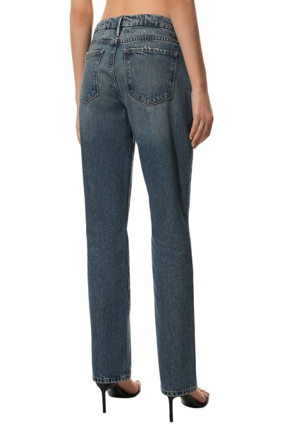 Джинсы FRAME DENIM тёмно-голубого цвета по цене 39950 руб., арт. LMB727, фото 4 Джинсы FRAME DENIM, арт. LMB727, фото 4