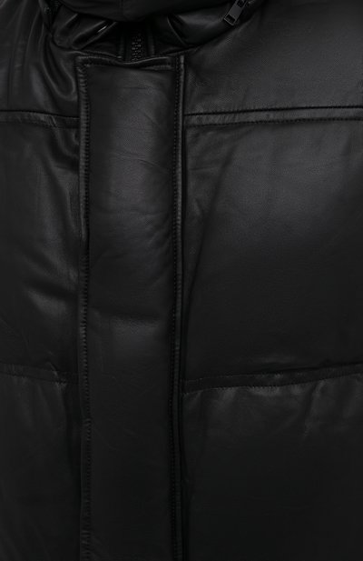 Кожаный пуховик YVES SALOMON, арт. 21WHM20097A24W, фото 5