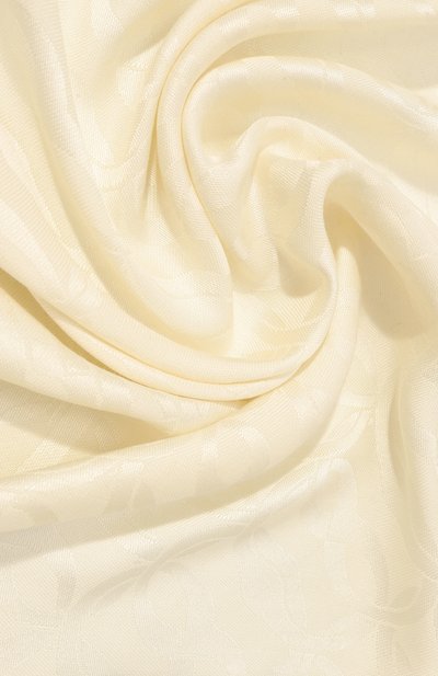 Шаль из шелка и шерсти BALLY кремового цвета по цене 37950 руб., арт. WSC01N/SE096, фото 3 Шаль из шелка и шерсти BALLY, арт. WSC01N/SE096, фото 3