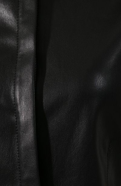 Блузка NANUSHKA, арт. CLARE_BLACK_VEGAN LEATHER, фото 5