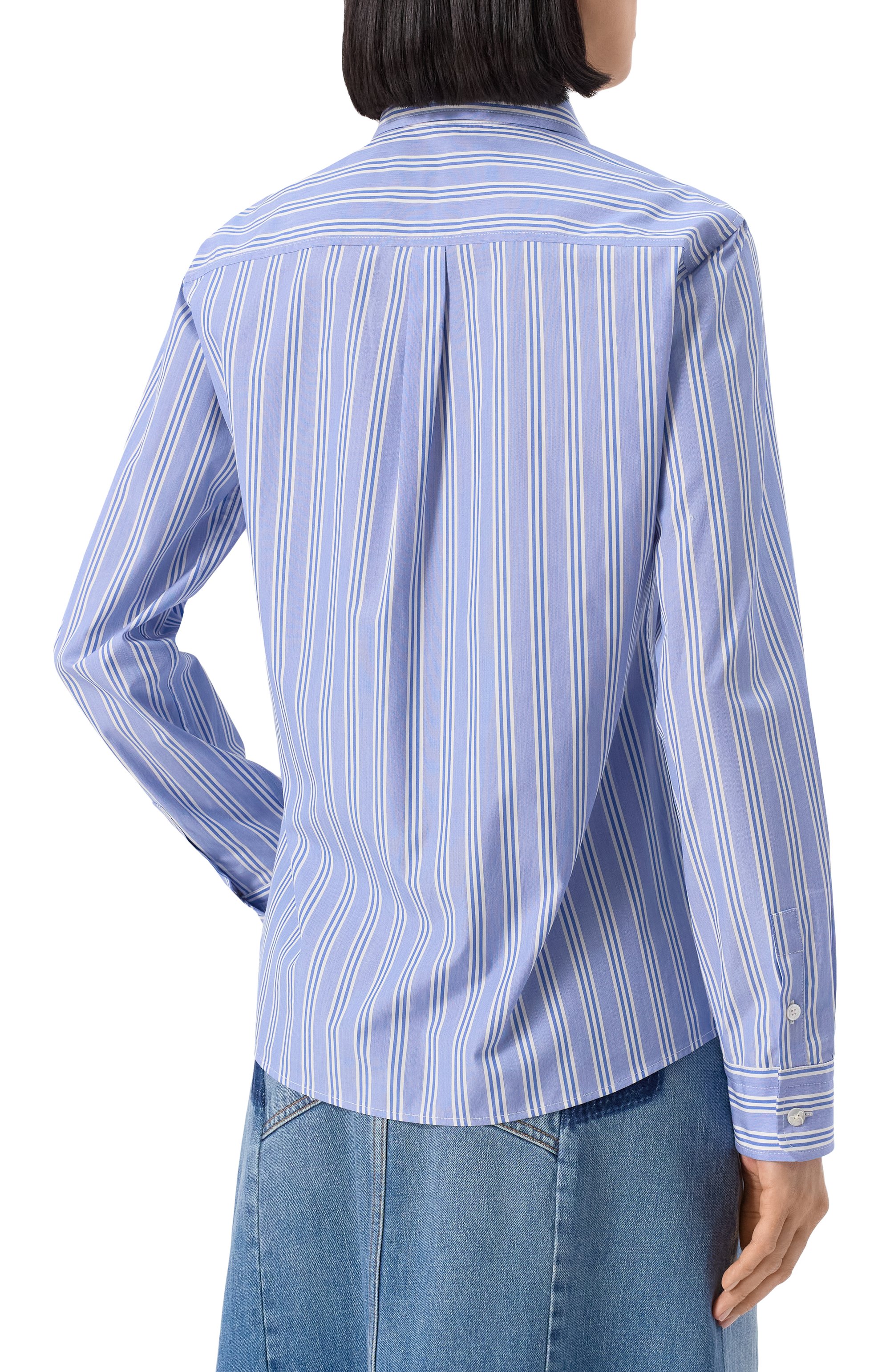 Хлопковая рубашка WEEKEND MAX MARA, арт. BAHAMAS, фото 4