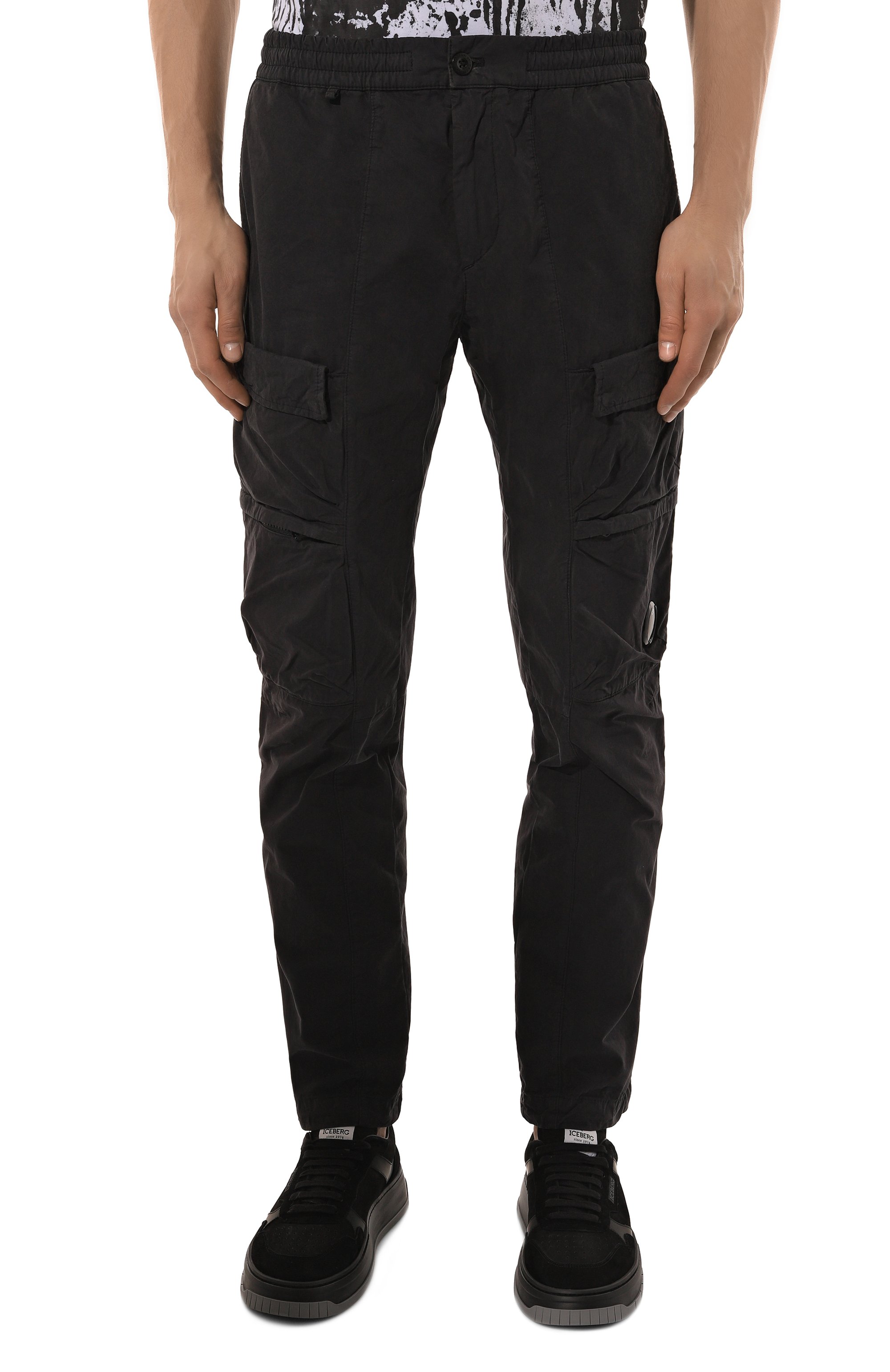 Хлопковые брюки-карго C.P. COMPANY, арт. 17CMPA234A006134G, фото 3