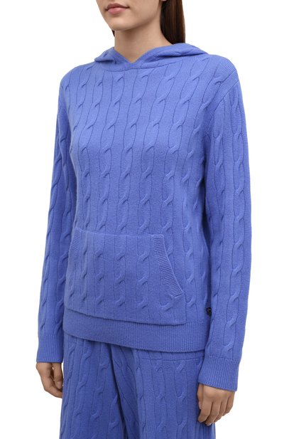 Кашемировое худи RALPH LAUREN голубого цвета по цене 133500 руб., арт. 290845674, фото 3 Кашемировое худи RALPH LAUREN, арт. 290845674, фото 3