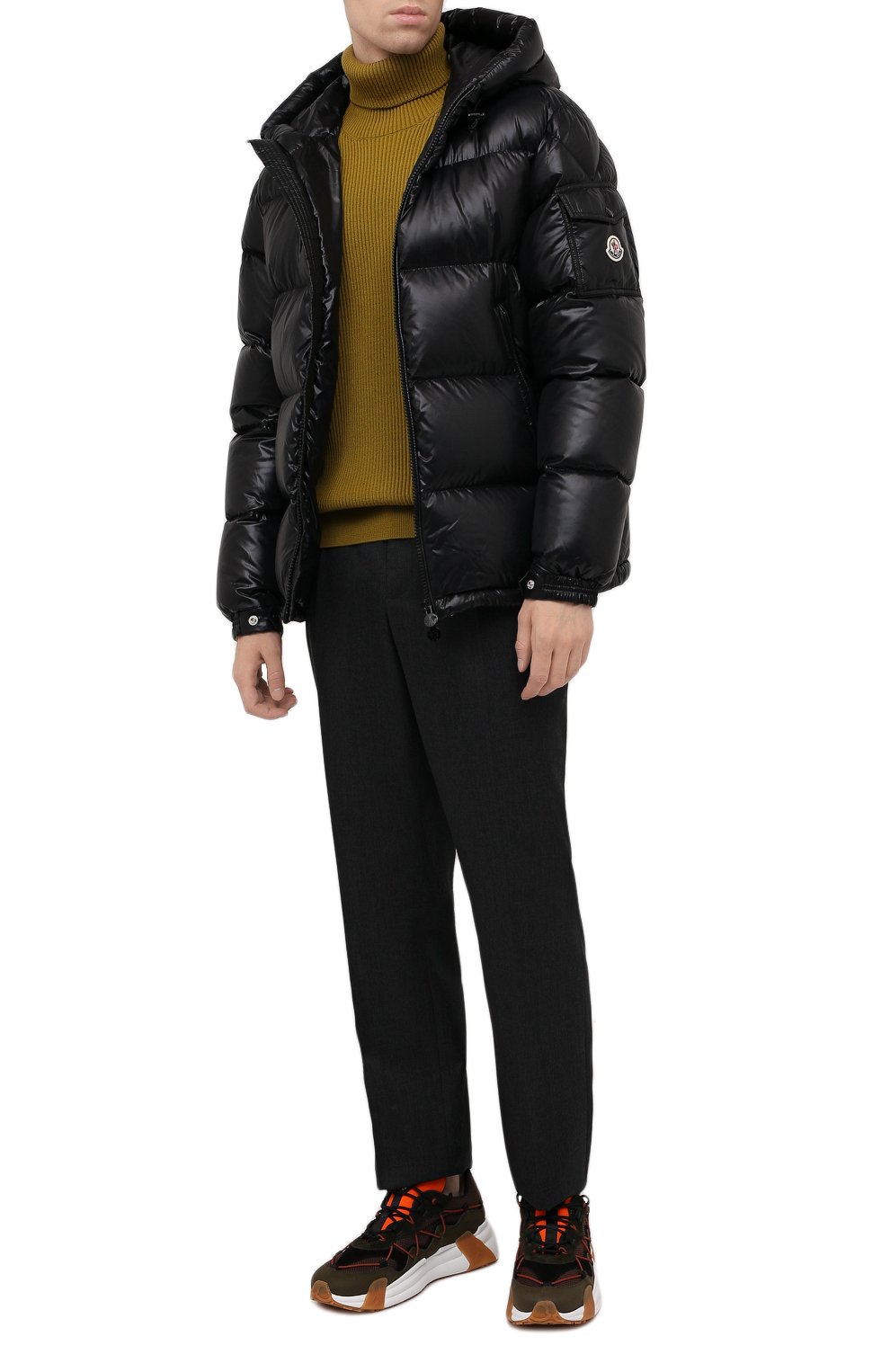 Комбинированные кроссовки compassor MONCLER, арт. G2-09A-4M743-00-02SY9, фото 2