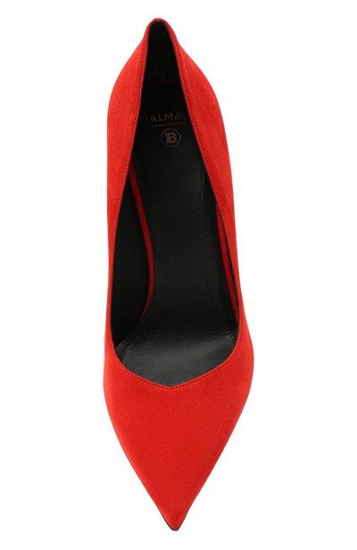 Замшевые туфли BALMAIN, арт. VN1C517/LCMK, фото 5