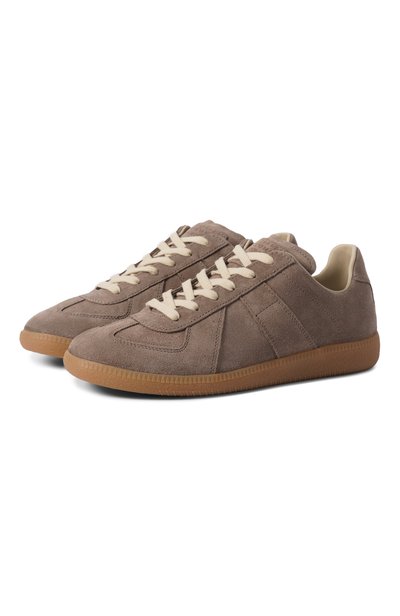 Женские замшевые кеды replica MAISON MARGIELA, арт. S58WS0109/P7854