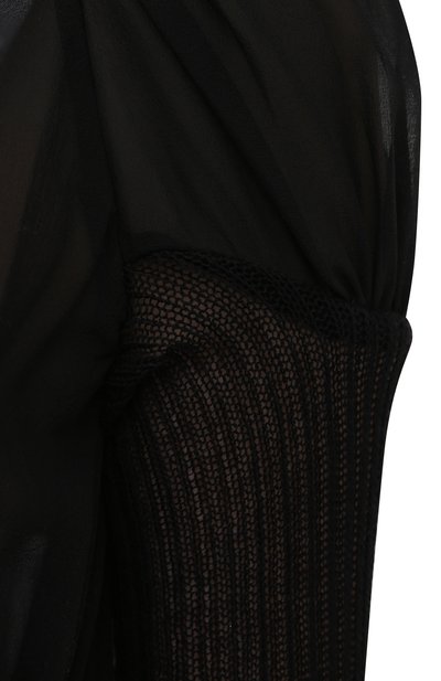 Шелковый жакет RICK OWENS, арт. RP21S3724/G, фото 5