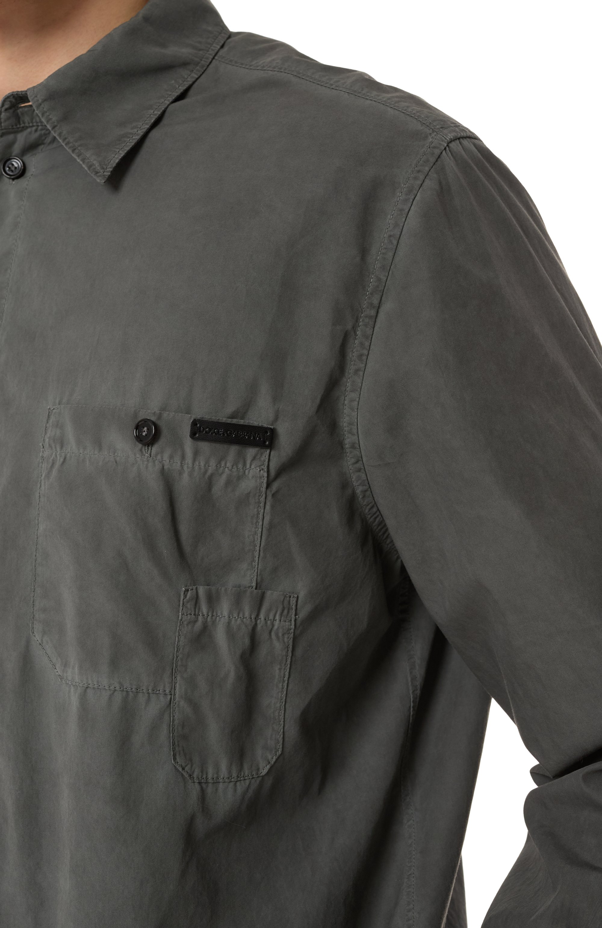 Хлопковая рубашка DOLCE & GABBANA, арт. G5MH0T/G8LH4, фото 5