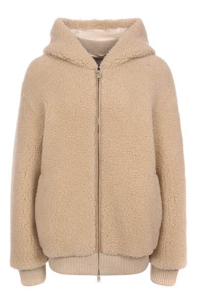 Женский бомбер из кашемира и шелка MVST, арт. TXTRBCK-Y453/LC1641