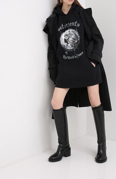 Хлопковое худи VETEMENTS, арт. UAH21TR613 1605/W, фото 2