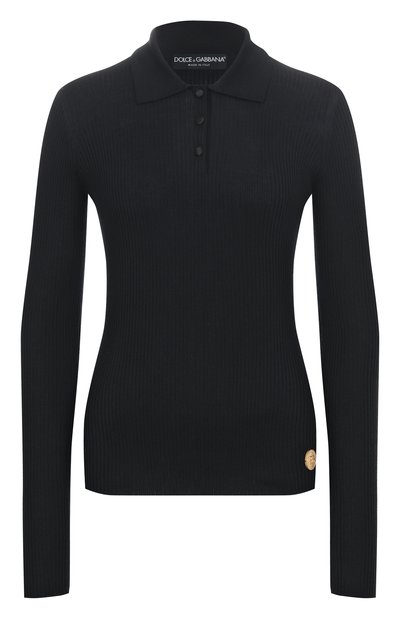 Женское кашемировое поло DOLCE & GABBANA, арт. FXZ27T/JBW0G