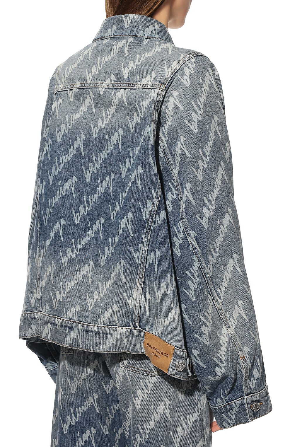 Джинсовая куртка BALENCIAGA, арт. 662853/TJW90, фото 4