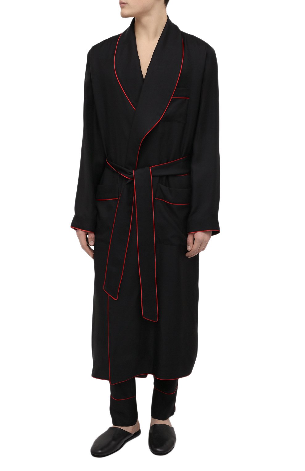 Шелковый халат DOLCE & GABBANA, арт. G031TT/GEY14, фото 2