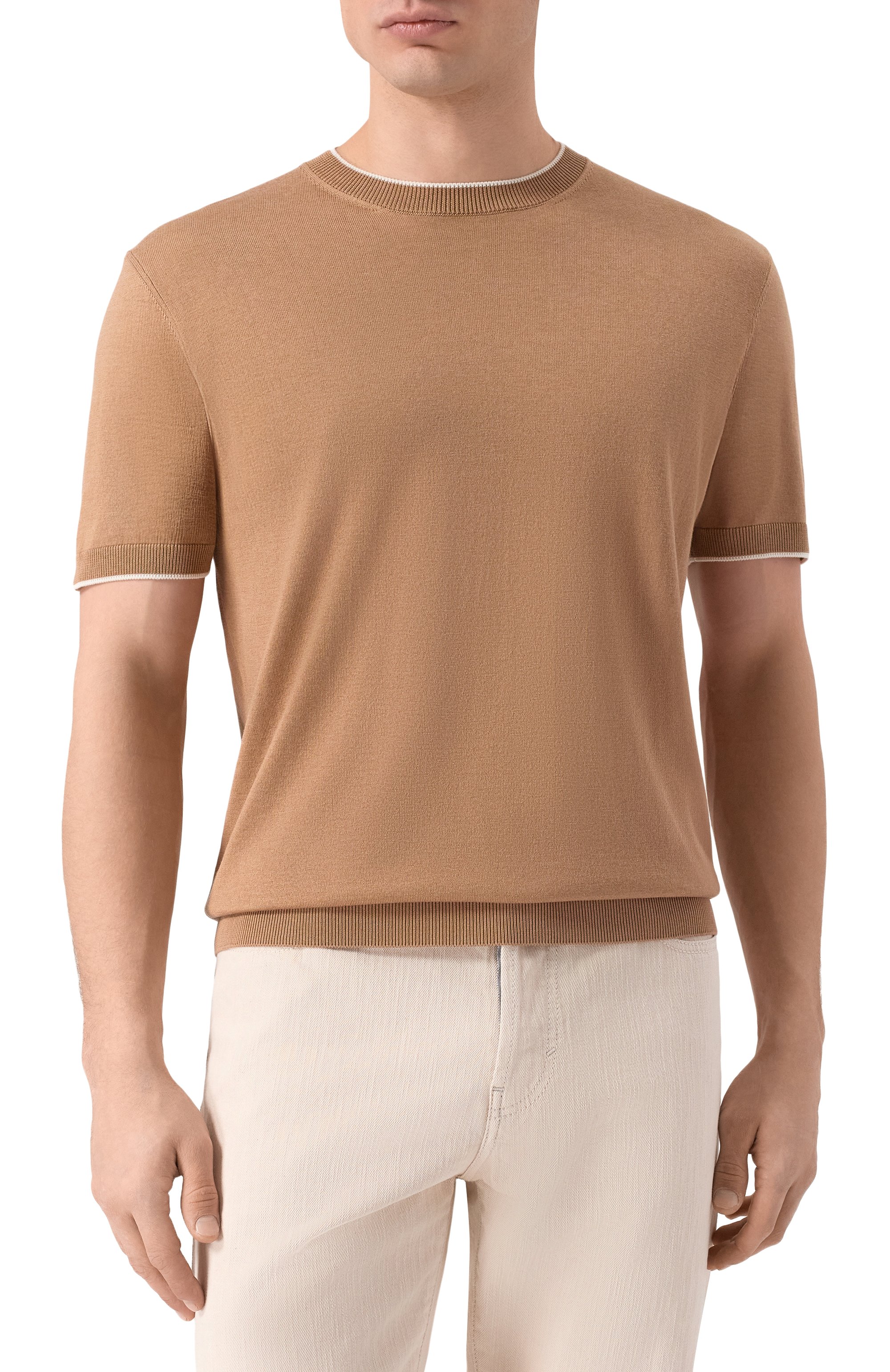 Джемпер из шелка и хлопка CORNELIANI, арт. 27M550/2725131, фото 3