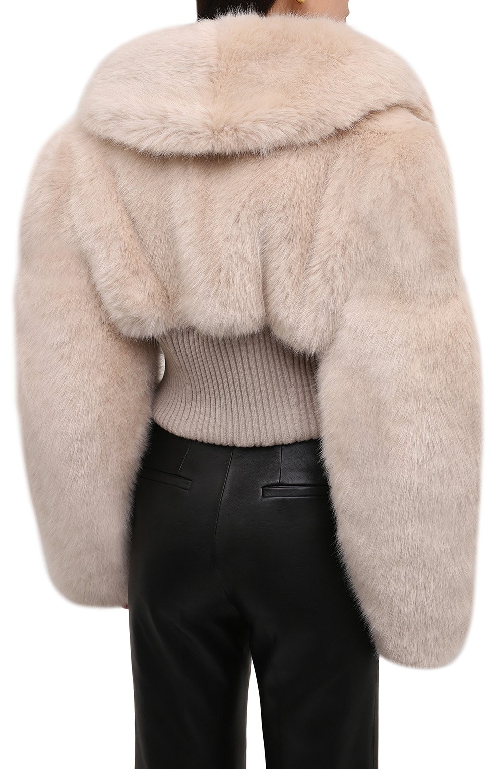 Шуба из экомеха GIVENCHY, арт. BW00DQ13DY, фото 4