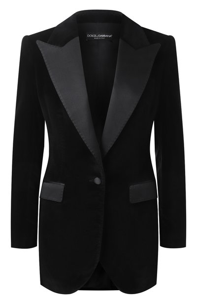 Женский бархатный жакет DOLCE & GABBANA, арт. F2942T/FUVG7