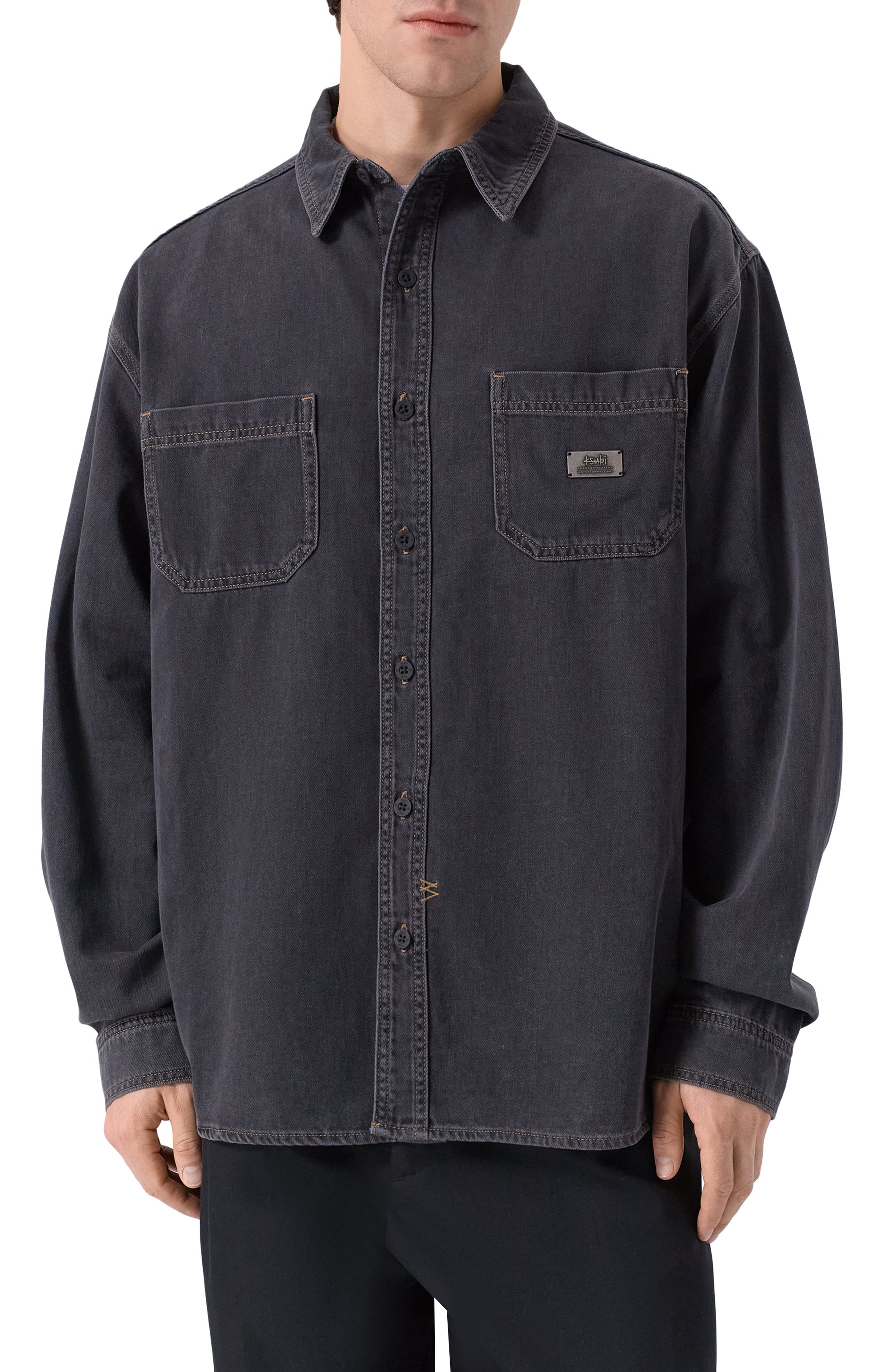Джинсовая рубашка KSUBI, арт. MFA25SH014, фото 3
