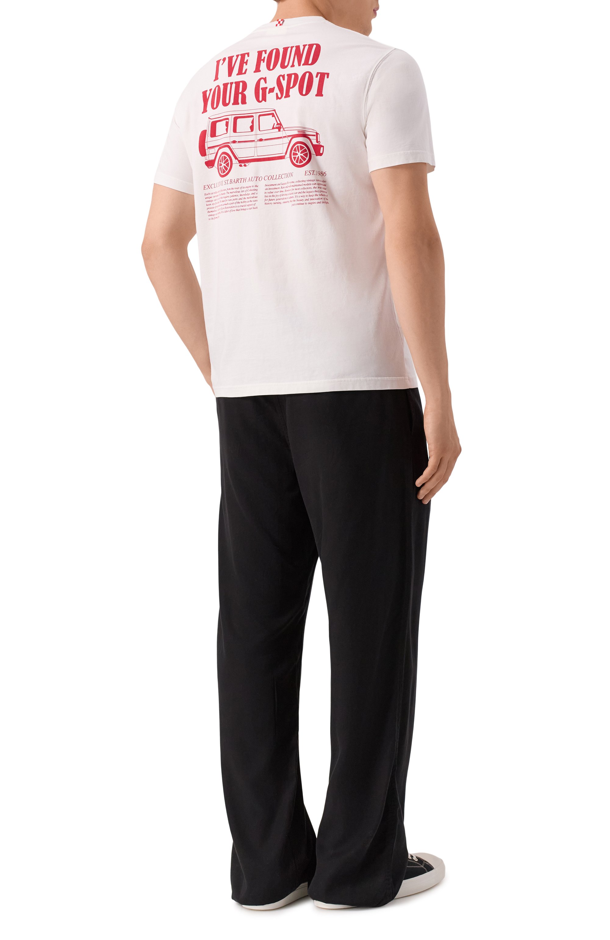 Хлопковая футболка MC2 SAINT BARTH, арт. STBM TSHIRT MAN/02390H, фото 2