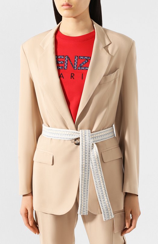 Жакет с  поясом Forte Dei Marmi Couture 20SF5407 Бежевый  20SF5407 Фото 3