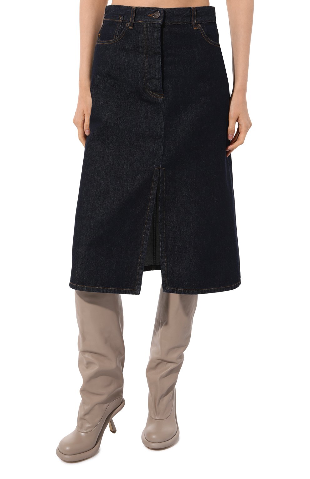 Джинсовая юбка DRIES VAN NOTEN, арт. 232-010813-7436, фото 3