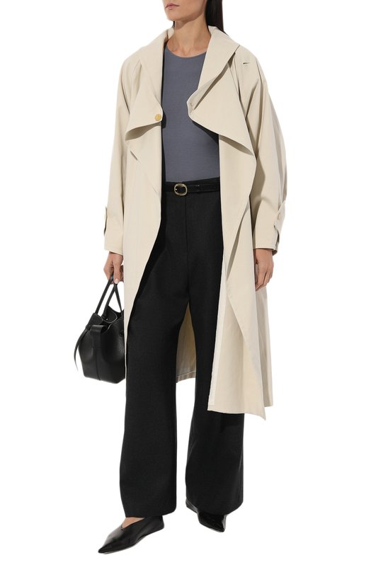 Топ из вискозы Giorgio Armani 8NAM32/AM05Z Голубой  8NAM32/AM05Z Фото 2