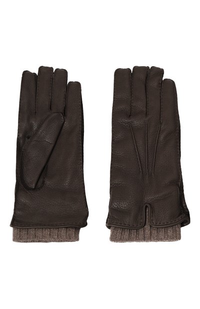 Кожаные перчатки FEDELI, арт. 6UI01002, фото 2