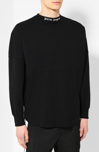 Хлопковый лонгслив PALM ANGELS, арт. PMAB001S194130071001, фото 3