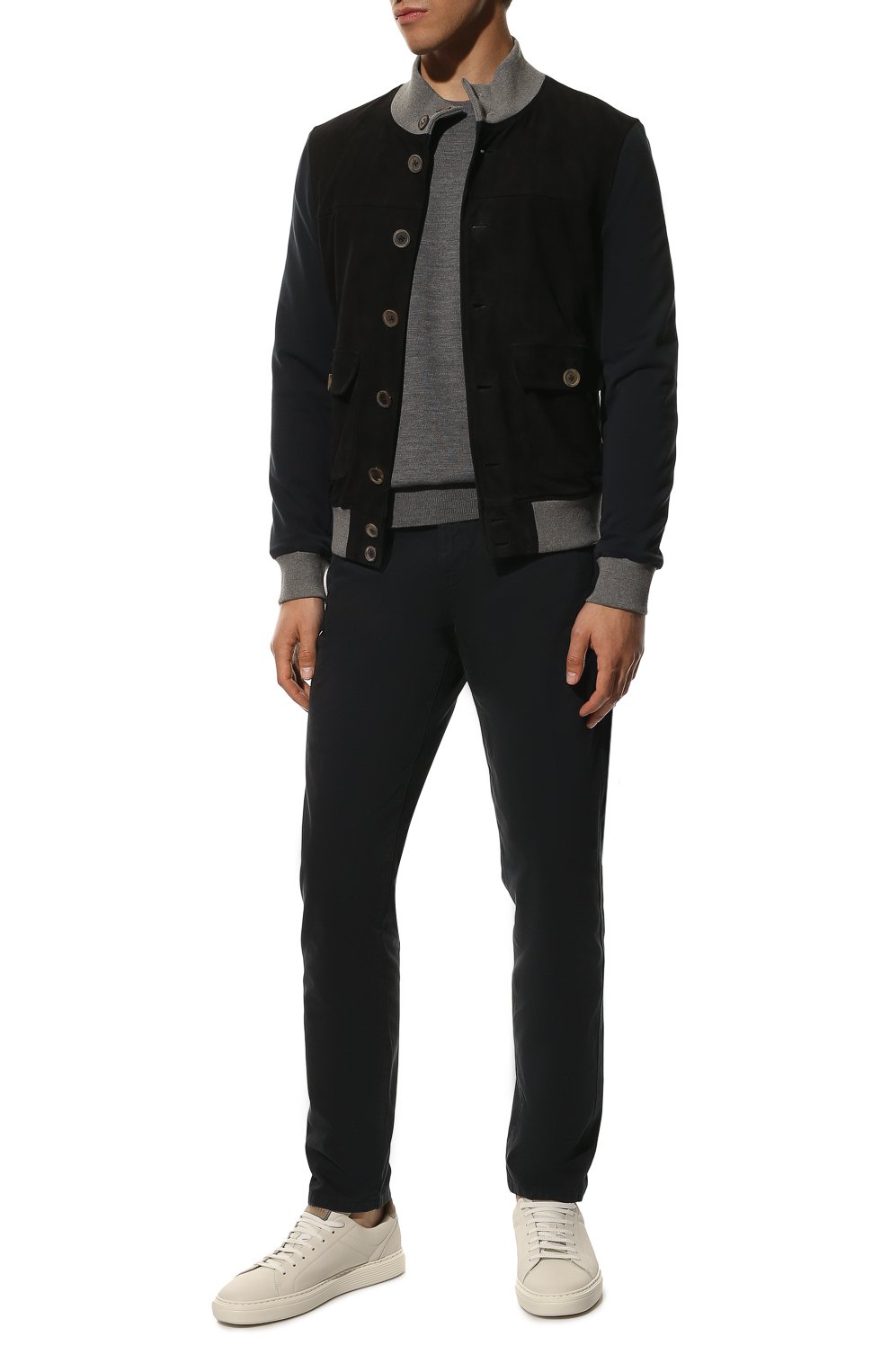 Комбинированный бомбер CAPOBIANCO, арт. 12M158.CUFE., фото 2