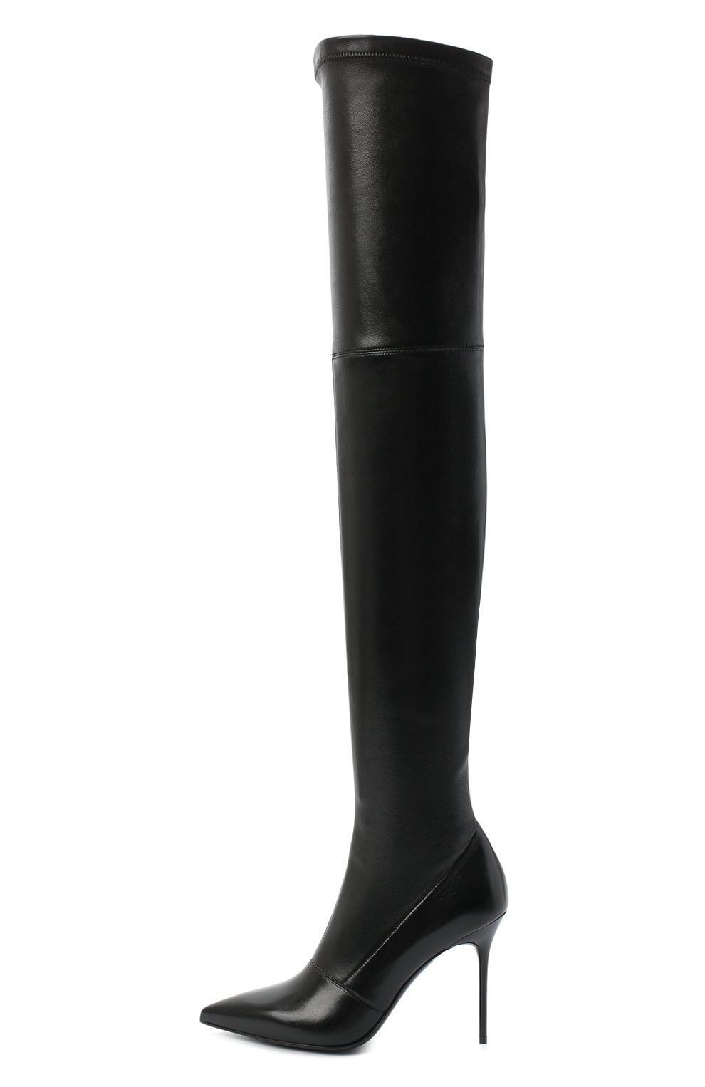 Кожаные ботфорты otk BALMAIN, арт. UN1C511/LNSA, фото 3