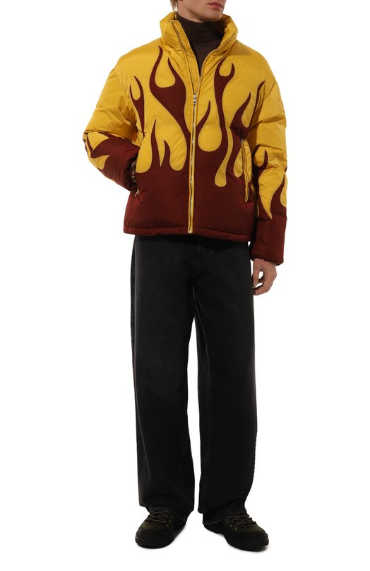 Пуховик Clancy 8 Moncler Palm Angels Moncler Genius 1A000-10-M2540 Разноцветный  1A000-10-M2540 Фото 2