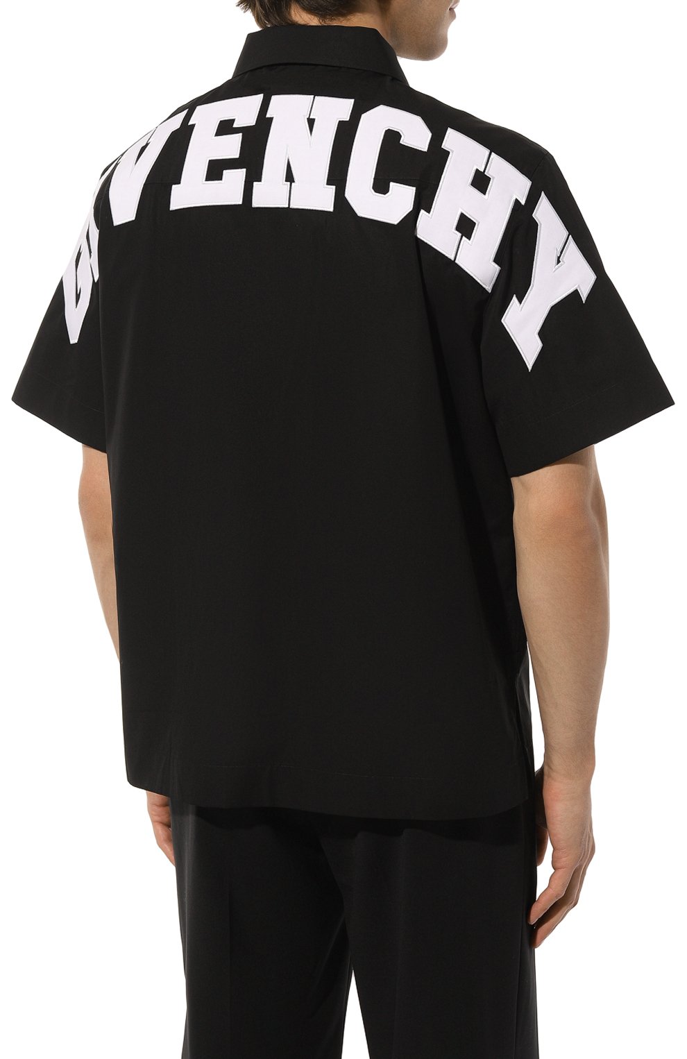 Хлопковая рубашка GIVENCHY, арт. BM60UC1YBU, фото 4