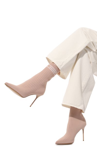 Текстильные ботильоны skye BALMAIN, арт. CN1TA641/TSKT, фото 3