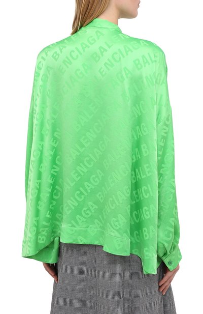 Шелковая блузка BALENCIAGA, арт. 595072/TIN05, фото 5