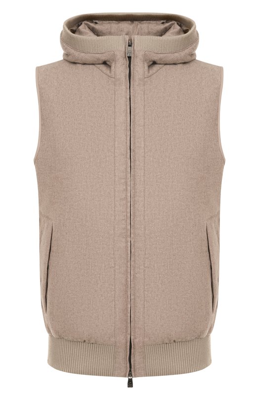 Утепленный жилет Corneliani 26C5V3-2620142 Бежевый 26C5V3-2620142
