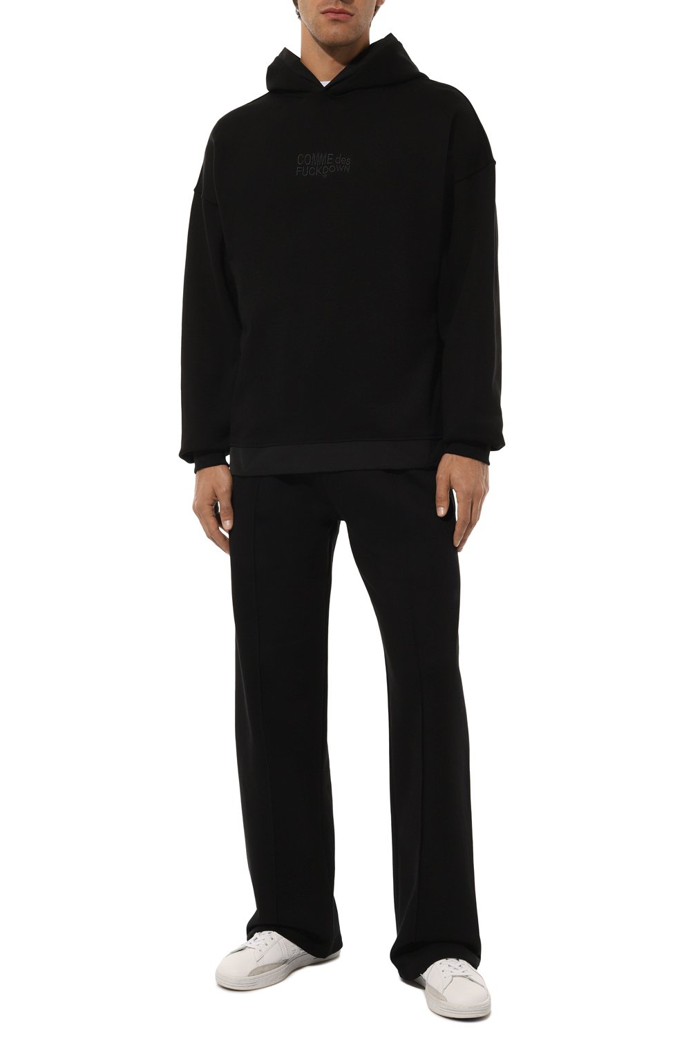 Хлопковые брюки COMME DES FUCKDOWN, арт. CFABM01351, фото 2