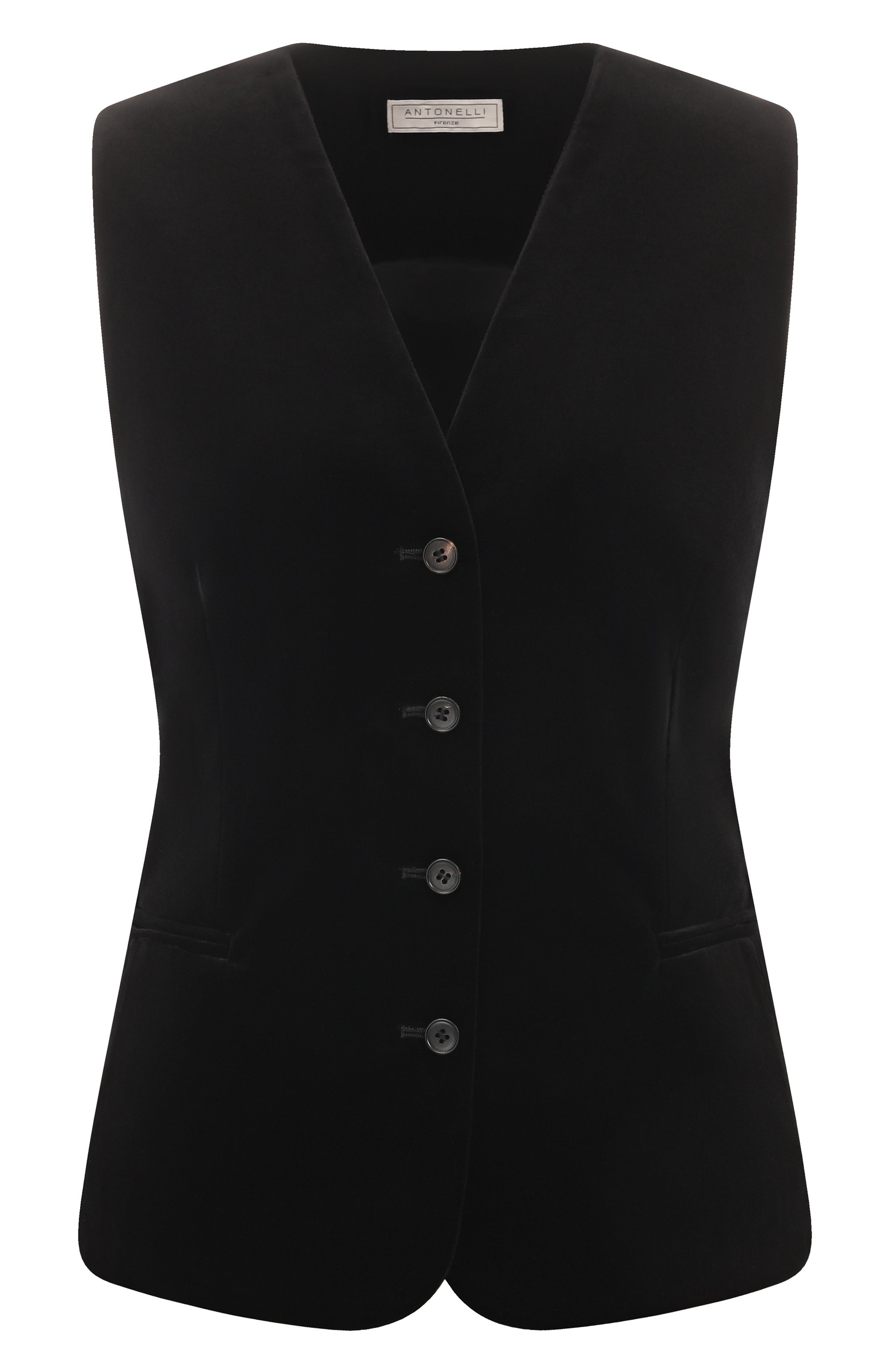 Бархатный жилет ANTONELLI FIRENZE, арт. N3587P/682B, фото 1