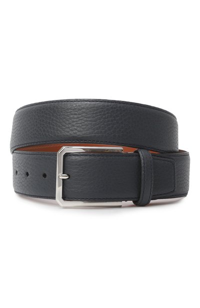 Мужской кожаный ремень SANTONI, арт. CM40VC003C07EMIA
