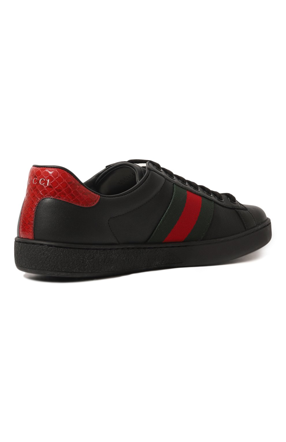 Кожаные кеды ace GUCCI, арт. 386750 A38D0, фото 3