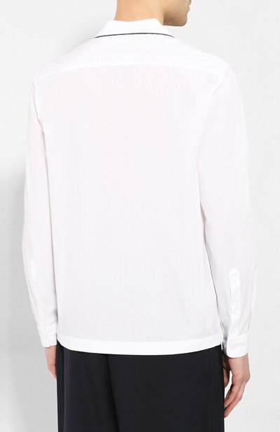 Хлопковая рубашка GIORGIO ARMANI, арт. 0SGCCZ29/TZ567, фото 4