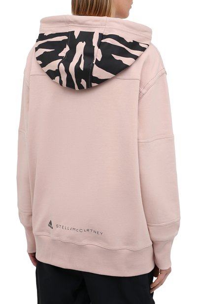 Хлопковый кардиган ADIDAS BY STELLA MCCARTNEY розового цвета по цене 14050 руб., арт. GL4260, фото 4 Хлопковый кардиган ADIDAS BY STELLA MCCARTNEY, арт. GL4260, фото 4