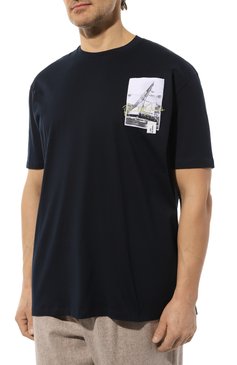 Хлопковая футболка PAUL&SHARK, арт. 24411064/3XL, фото 3