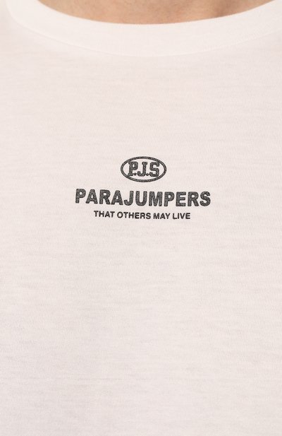 Хлопковая футболка PARAJUMPERS, арт. PMTSMZ04, фото 5