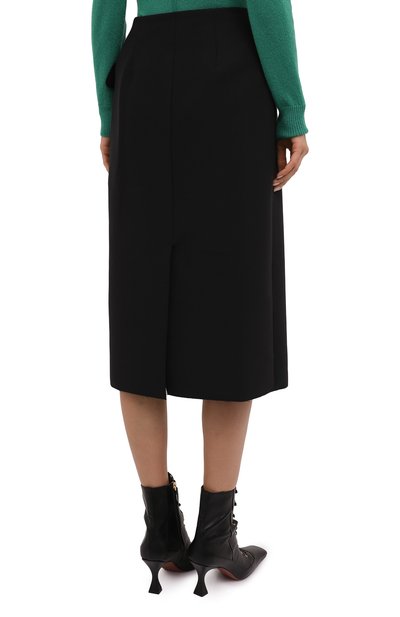 Юбка MSGM черного цвета по цене 35850 руб., арт. 3141MDD26 217602, фото 4 Юбка MSGM, арт. 3141MDD26 217602, фото 4