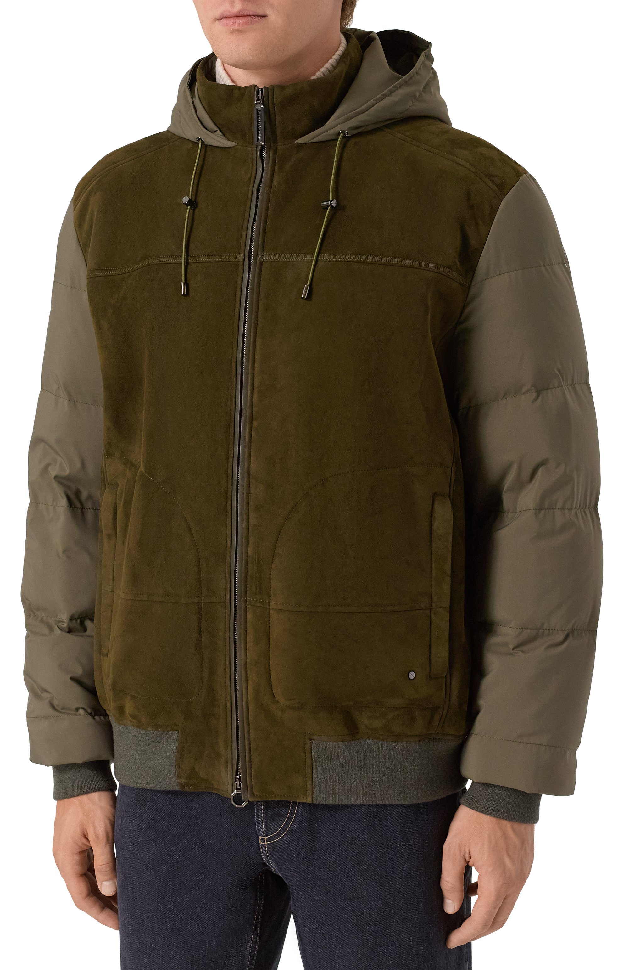 Комбинированный пуховик STEFANO RICCI, арт. M7J5300180/PL001H, фото 3