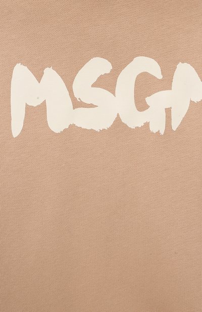 Хлопковое худи MSGM KIDS, арт. F4MSJUHS057, фото 3