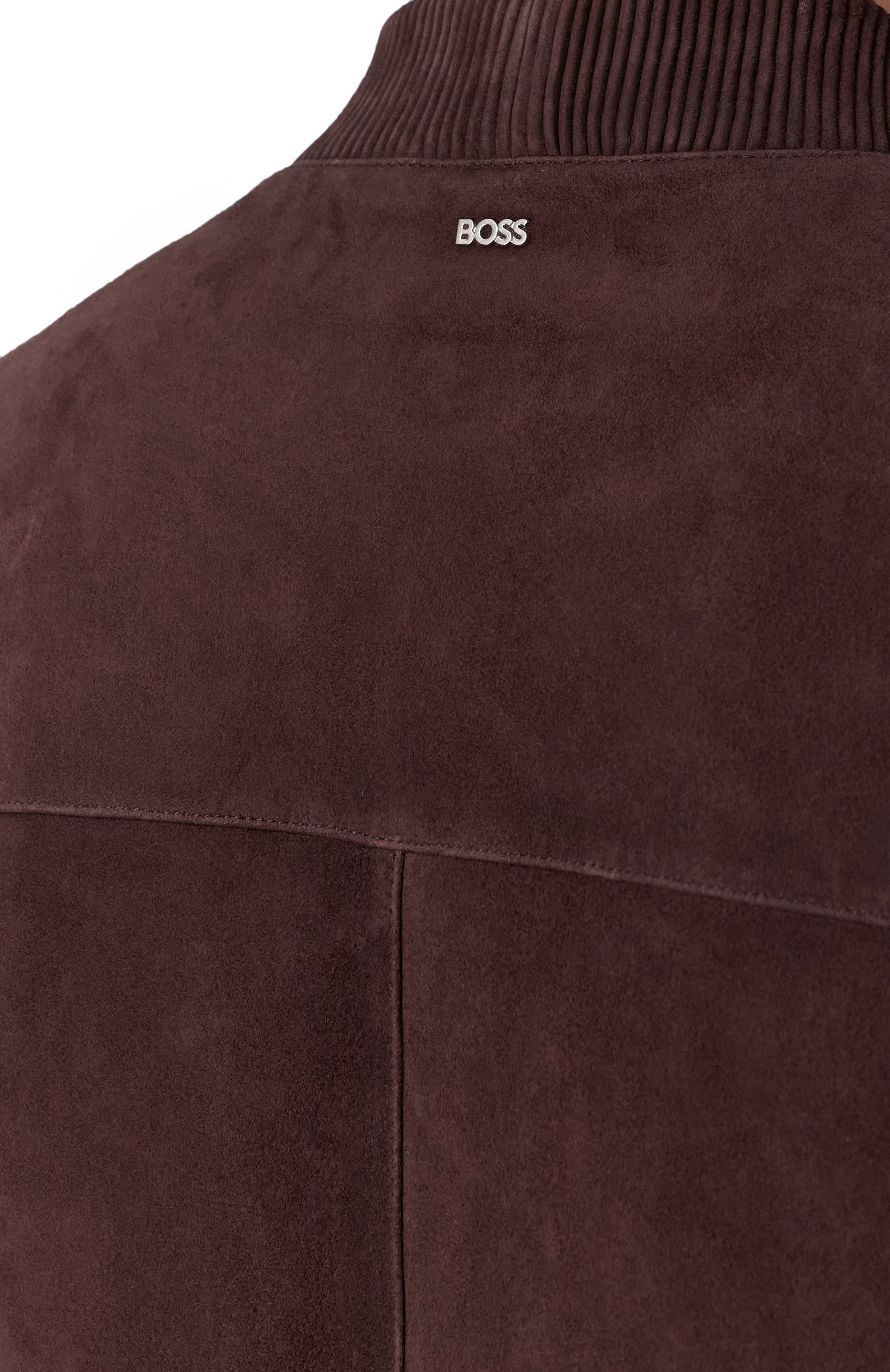 Замшевый бомбер BOSS, арт. 50543213, фото 5